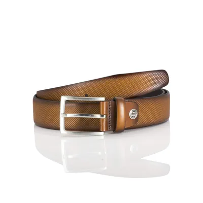 Immagine prodotto di Cintura da uomo in pelle LINDENMANN, color cognac