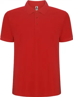 Produktbild von Roly PO6609 | Pegaso Premium Poloshirt - Piqué - Farbe: Red 60 - Größe: XL