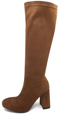 Immagine prodotto di Stivali da donna Xti, con cerniera, stivali alti, color marrone, per il tempo libero