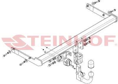 Produktbild von Z547917 Anhängerkupplung passend für SKODA Superb III 03/2015- abnehmbar