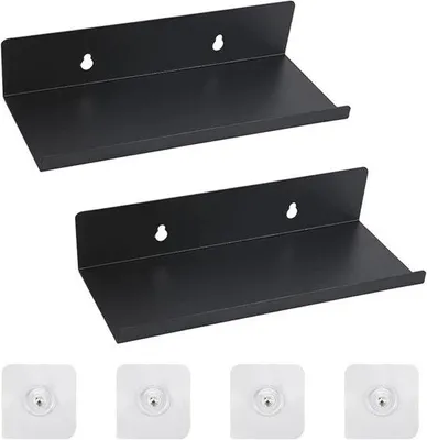 Produktbild von Famanu Wandregal Selbstklebend - Modernes Design für Bad und Küche