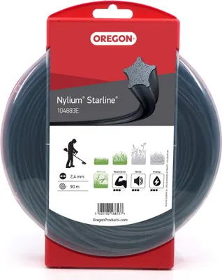 Image de OREGON Fil de tonte, fil de coupe - NYLIUM Starline - 2.4 mm 90 m 104883E
