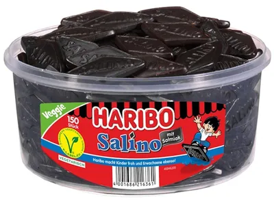 Produktbild von Haribo Salino vegetarisch 150er