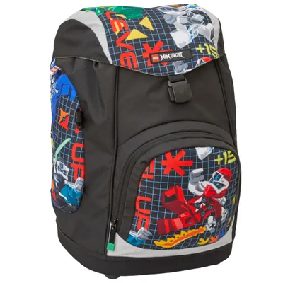 Image de LEGO Nielsen School Bag 20193-2103, pour garçons, sacs à dos, noir, taille : One size EU
