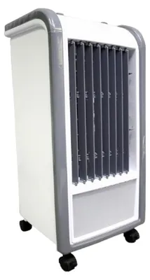 Image de Ventilateur rafraîchisseur d'air domestique avec humidificateur à eau, trois vitesses, 4 litres