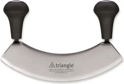 Image de Triangle Wiegemesser 17,5 cm, zweischneidig, gehärtet i.K. 41 222 18 02