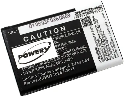 Image de Batterie pour cell phone Olympia Becco Plus