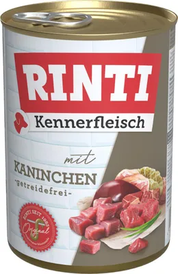 Image de Rinti Dose Kennerfleisch Kaninchen 400gx12
