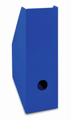 Produktbild von Landré Stehsammler, DIN A4+, blau, Fassungsvermögen: 105 mm extra breit, Pappe