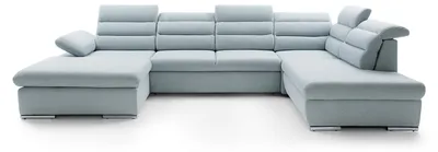 Produktbild von Ecksofa U-Form Couchgarnitur Schlaffunktion Wohnlandschaft Sofa Couch