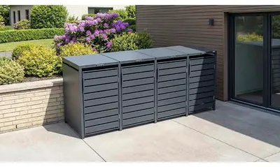 Produktbild von Mülltonnenbox Gary 4er B x T x H 265 x 80