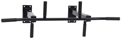 Produktbild von Deckenmontierte Klimmzugstange, Klimmzugstange aus Stahl, Klimmzugstange fš¹r das Heimtraining, 105,5 x 28 x 49 cm, schwarz