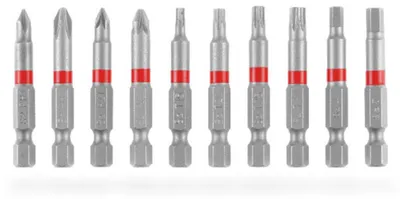 Obrázek produktu pro Einhell Bit Taschenbox 10tlg 118643 Bit set TORX, PH, PZ, Allen