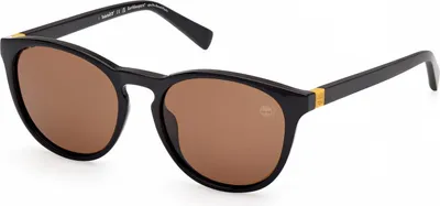 Immagine prodotto di Occhiali da sole Timberland TB00049, montatura nera lucida, misura 51/17/140, modello per adolescenti