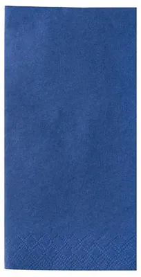 Produktbild von 1000 Servietten, 3-lagig 1/8-Falz 40 cm x 40 cm dunkelblau