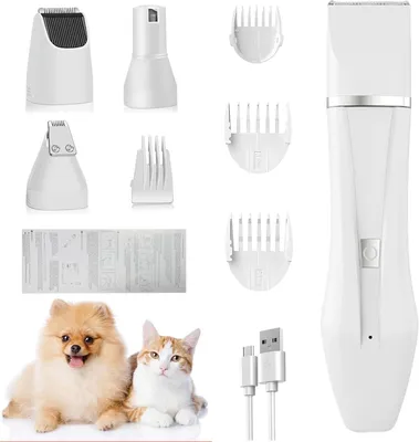 Produktbild von Hundeschermaschine 4-in-1, mit Nagelfeile, für Hunde, Katzen und kleine Haustiere