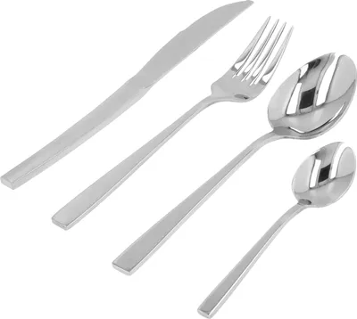 Produktbild von Krumble Besteck 4 Stück - Besteck - Silber