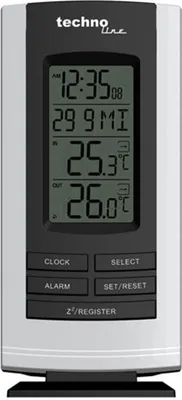 Produktbild von Technoline WS 9180 Digitale Wetterstation Schwarz, Weiß