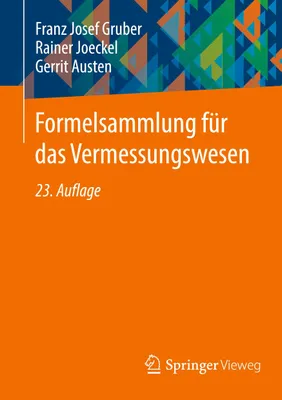 Produktbild von Formelsammlung für das Vermessungswesen