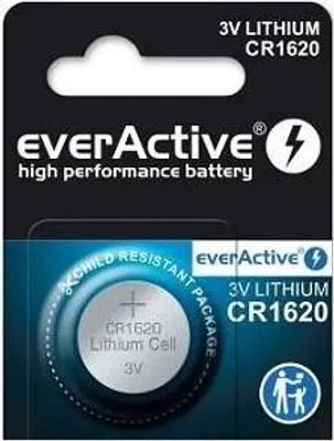 Produktbild von Lithium-Batterie CR1620 Kinetic 3V