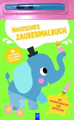 Immagine prodotto di Libro magico da colorare - Verde (Elefante)