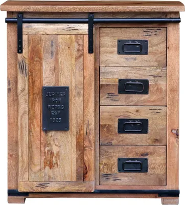 Produktbild von Vintage Kommode Florenz - 90 cm - Mangoholz