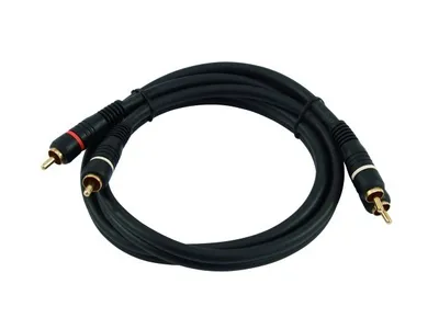 Produktbild von HighEnd Soundkabel Audiokabel 2x2 Cinch 0,9m CC-9 30209356