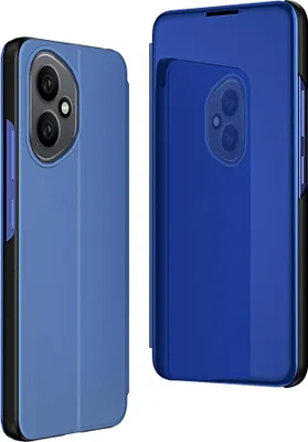 Image de Étui pour HONOR 400 - Coque à rabat Phonesta Smart View Mirror - Bleu