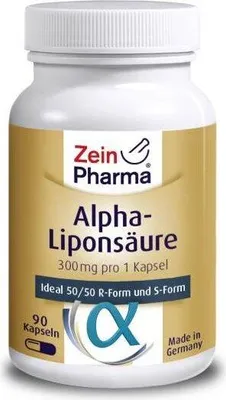 Produktbild von ZeinPharma Alpha-Liponsäure 90 Kapseln