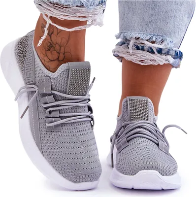 Produktbild von Dámské Sportovní Boty S Vkládáním Šedé Hold Me! 38