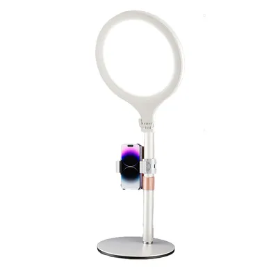 Produktbild von Ringlichter, Selfie Licht Set, Tisch Handy Ringleuchte, Dimmbares Vollbild Ring Light, Mit Mobiltelefonhalterung, Für Videokonferenzen, Selbstauslöser