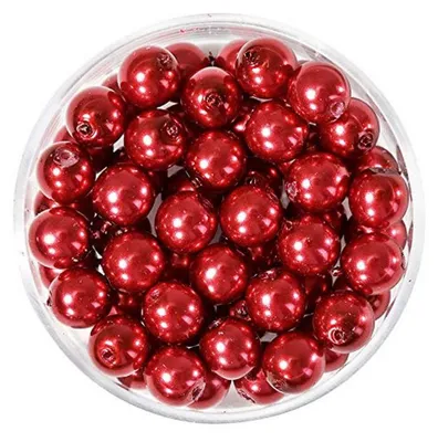 Produktbild von Glaswachsperlen, 4 mm ø, Dose mit 85 Stück