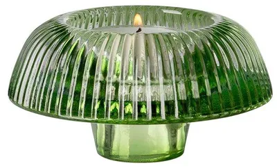 Produktbild von Fink Kerzenleuchter und Teelichthalter Lissy Glas Grün
