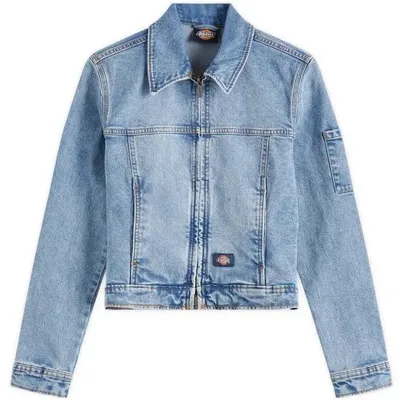 Immagine prodotto di Dickies Giacca Denim Slim Jkt Rinsed Faded Blue