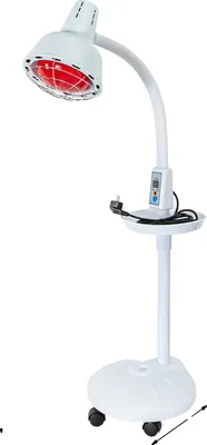 Produktbild von Infrarot-Wärmelampe, einstellbare Temperatur, Timer-Funktion, WEISS