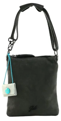 Produktbild von Gabs Leder Umhängetasche Schultertasche Beyonce Crossbody Bag Lava dunkelgrau