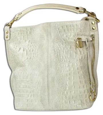 Obrázok produktu pre Kožená taška Toscanto shopper bag beige OTT162SI
