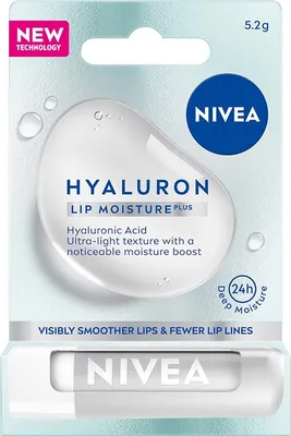 Immagine prodotto di NIVEA Hyaluron Moisture Plus Balsamo labbra 5,2 g