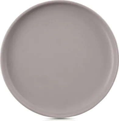 Immagine prodotto di Orion | Piatto da pranzo - Vetroceramica - Piatto da colazione - Grigio - 26,5 cm - Lavabile in lavastoviglie - Utilizzabile in microonde