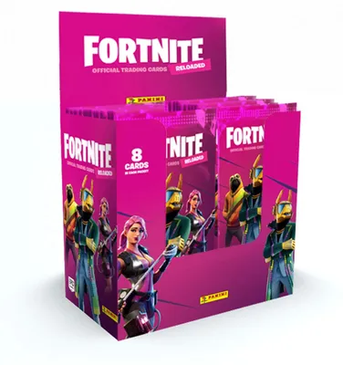 Fortnite Reloaded Trading Cards – 288 Karten, 36 Packungen
