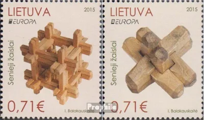 Produktbild von Briefmarken Litauen 2015 Mi 1187-1188 (kompl.Ausg.) postfrisch Historisches Spielzeug