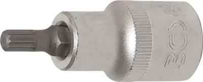 Produktbild von BGS 4351 Bit-Einsatz 12,5 (1/2), Innenvielzahn, 53 mm lang, M6