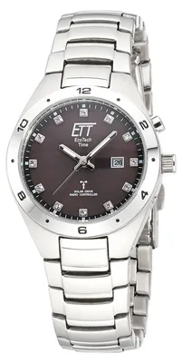 Produktbild von ETT Solar Drive Funk Altai Armbanduhr, Damen, inkl. Ladelampe, ELS-11442-21M