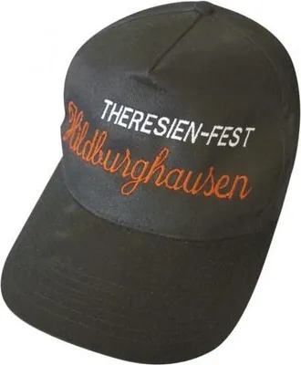 Produktbild von Baseballcap mit Einstickung - Hildburghausen - 68859 schwarz