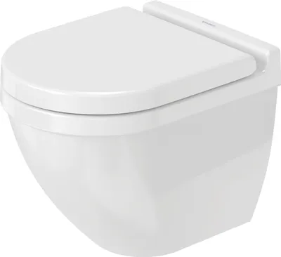 Immagine prodotto di WC suspendu Duravit Starck 3 Compact 48,5 cm, WC à évacuation verticale, 22270900001, 22270900001