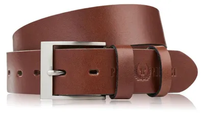Produktbild von Herren Ledergürtel 130 cm für Anzughosen Paolo Peruzzi Herrengürtel cognac PG-08-CG-130