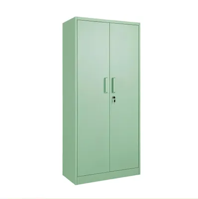 Produktbild von Yizosh Stahlschrank für Büro & Werkstatt | 78x39x170 cm | 6 Böden (à 80kg) | Mintgrün