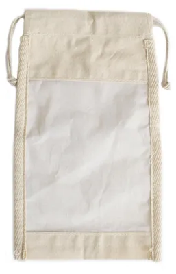 Imagen del producto de Lrg Bolsa de Algodón para ventana grande - 26x15cm