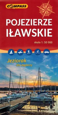 Immagine prodotto di Mappa turistica del distretto dei laghi di Iława nei dintorni di Ostróda 1:50 000