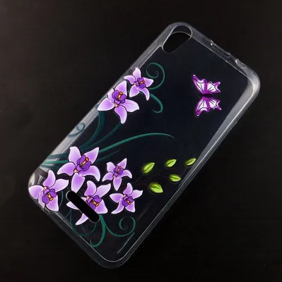 Produktbild von Handy Hülle für Wiko Lenny 4 Lotusblume Smartphone Cover Bumper Schale Etuis